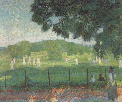 Frederick spencer gore The Cricket Match (nn02) china oil painting image